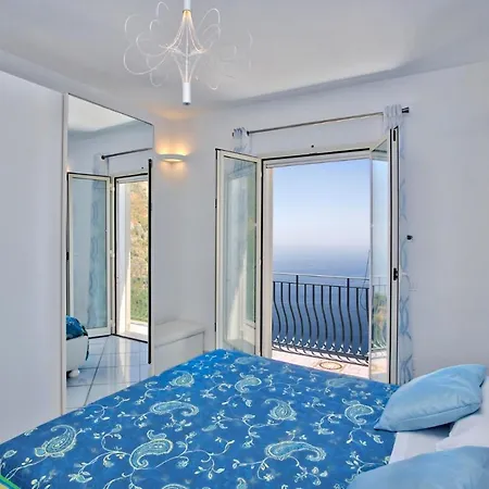 Domus Vigna Fusco, Vista Mare, Amalfi Coast * 普莱亚诺