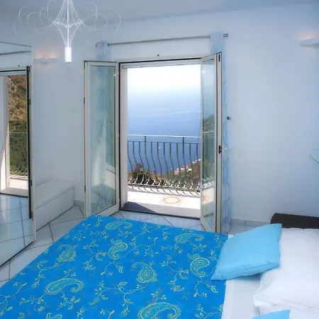 Domus Vigna Fusco, Vista Mare, Amalfi Coast * 普莱亚诺